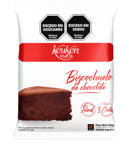 Premezcla bizcochuelo de chocolate Keuken x500gr