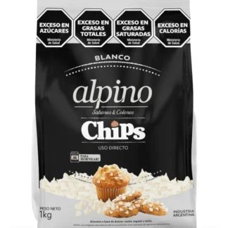 Chips de Chocolate Blanco Alpino x1kg