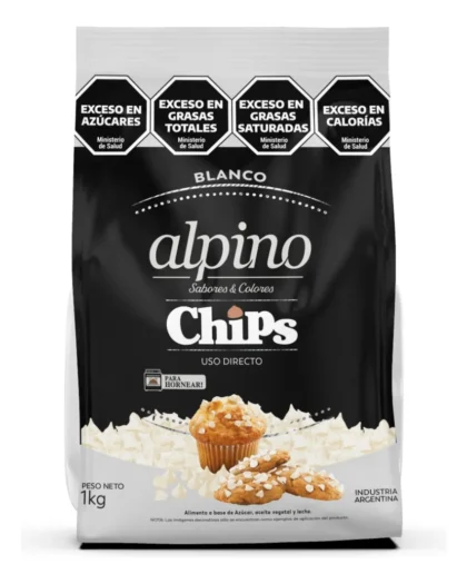 Chips de Chocolate Blanco Alpino x1kg