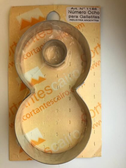 Cortante Cairo para galleta numero 8 Cairo