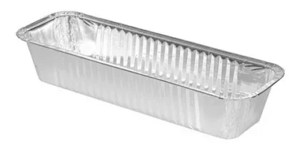 Budinera de aluminio descartable
