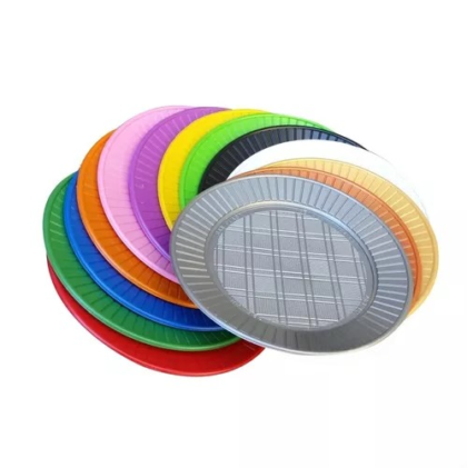 Plato descartable color chico 17cm x50