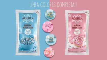 Baño de reposteria aguila Color x150gr