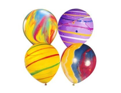 Piñata Globo 24" marmolada multicolor x1