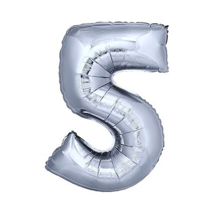 Globo de numero 32" (70cm) Plateado