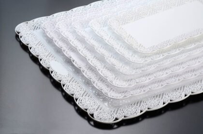 Bandeja plastica rectangular x1