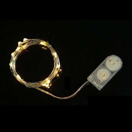 Guirnalda led tipo alambre luz calida x3mts