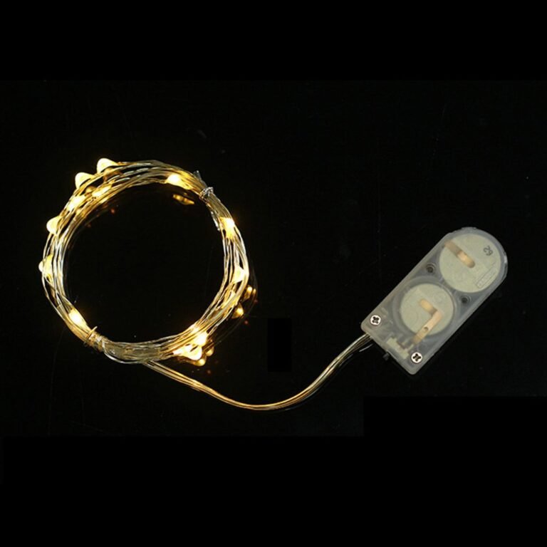 Guirnalda led tipo alambre luz calida x3mts