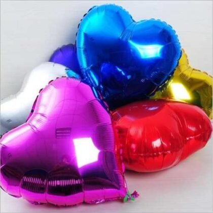 Globo corazon mediano 20cm x1