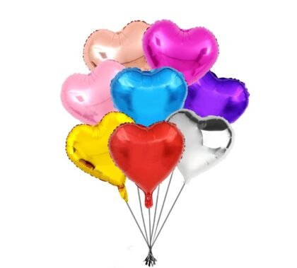 Globo corazon 18"(40cm) x1