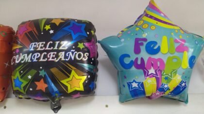 Globo Feliz cumple 40cm