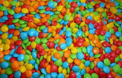 Lenteja confite frutales palmesano x100gr