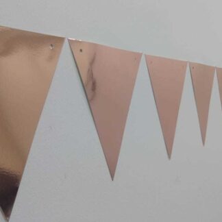 Banderin triangular metalizado x1