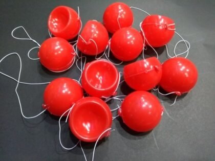 Nariz de payaso plastica x6