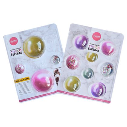 Molde parpen placas choco esferas