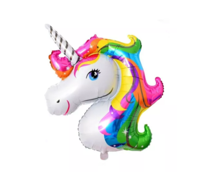 Globo cabeza unicornio 114cm x1
