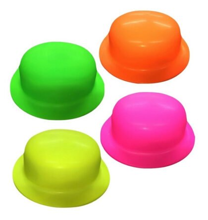 Gorro bombin carioca fluo plastico x1