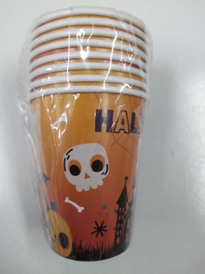 Vasos halloween x8