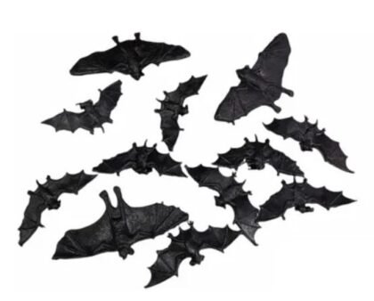 Murcielagos de goma x12