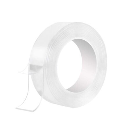 Cinta adhesiva bifaz transparente 10mm x1mt