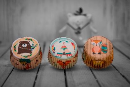 Pirotines N°10 animales de bosque x25