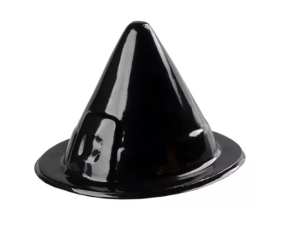 Gorro bruja plastico x1