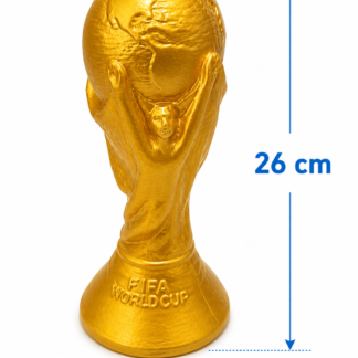 Adorno Copa del mundo plastica 26cm
