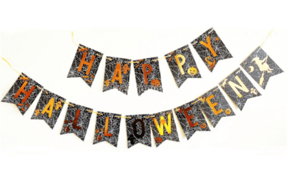 Banderin Happy Halloween