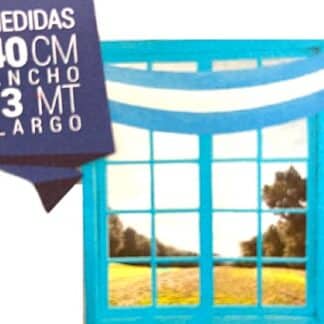 Bandera argentina 40cmx3mt