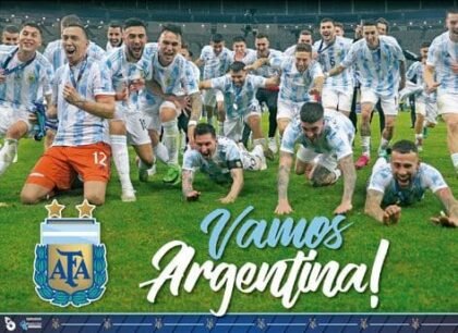 Cotillon linea seleccion argentina