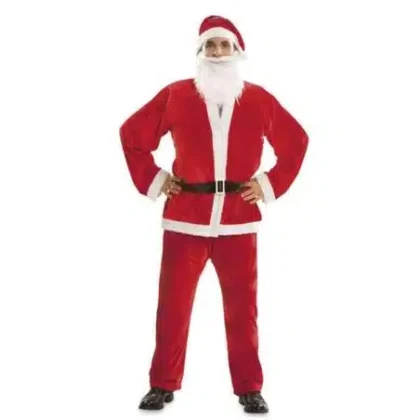 Disfraz papá noel adulto paño
