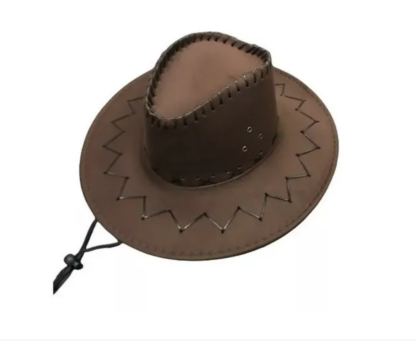 Gorro cowboy/vaquero gamuza