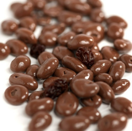 Pasas de uva c/chocolate x100gr