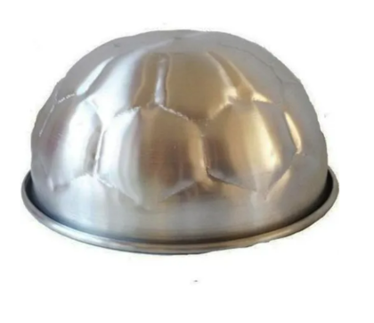 Molde aluminio pelota futbol