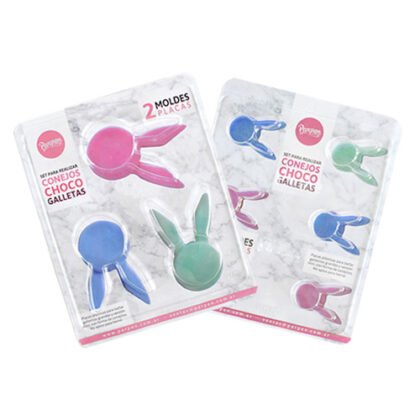 Molde parpen Set Conejos Choco Galletas pascuas