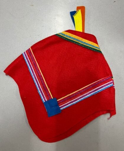 Gorro coya paño x1