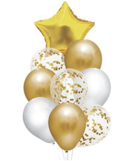 Bouquet de globos Estrella x9
