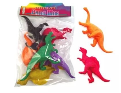 Dinosaurios plasticos grandes x6