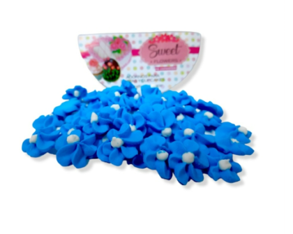 Flor de azucar/pastillaje durazno x100