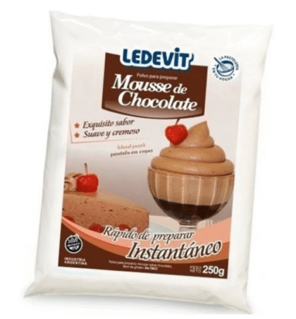 Mousse de chocolate ledevit x250gr