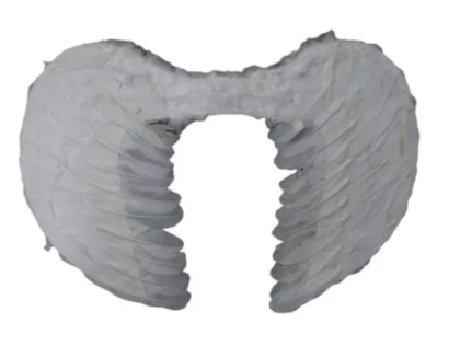 Alas de Angel Blanco de plumas
