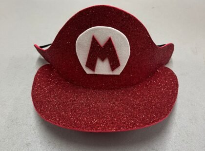 Visera gorro Mario x1