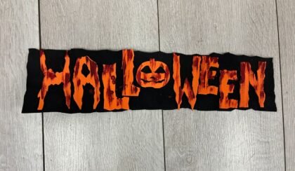 Cartel goma eva Halloween tira 40cm