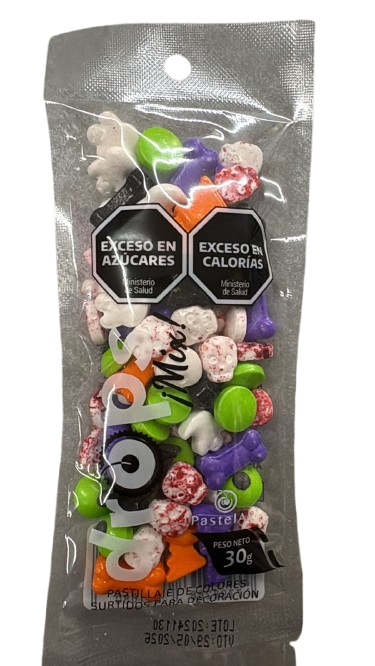 Drop mix halloween pastelar x30gr