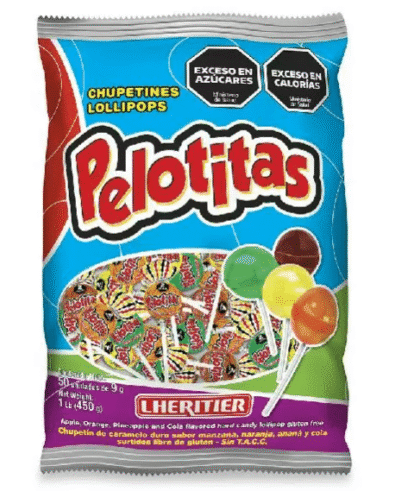 Chupetin pelotita lheritier x50