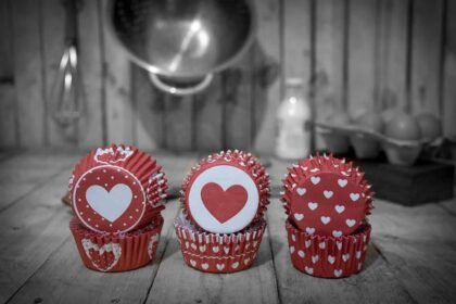 Pirotines N°10 compose corazones x25