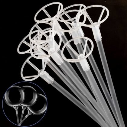 Palito de globo transparente 40cm