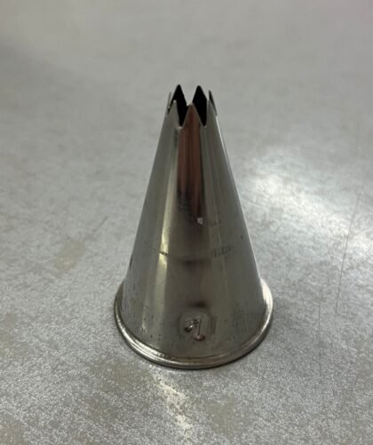 Pico confitero chapa Rizado n°10 x1