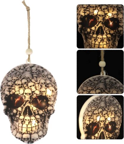 Colgante Calavera con Luz x1 - Imagen 2