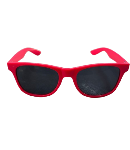 Anteojo rayban liso rosa x1